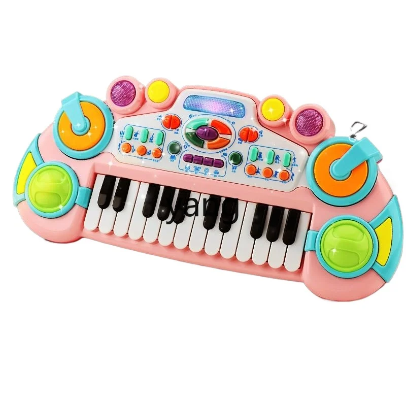 L'm'm Children's Electronic Keyboard Toy Beginner Can Play Piano Baby Puzzle