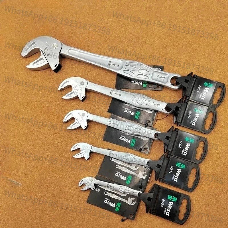 مفتاح ربط مفتوح السقاطة الألماني Wera Vera 6004 Joker S/M/L/XL/XXL