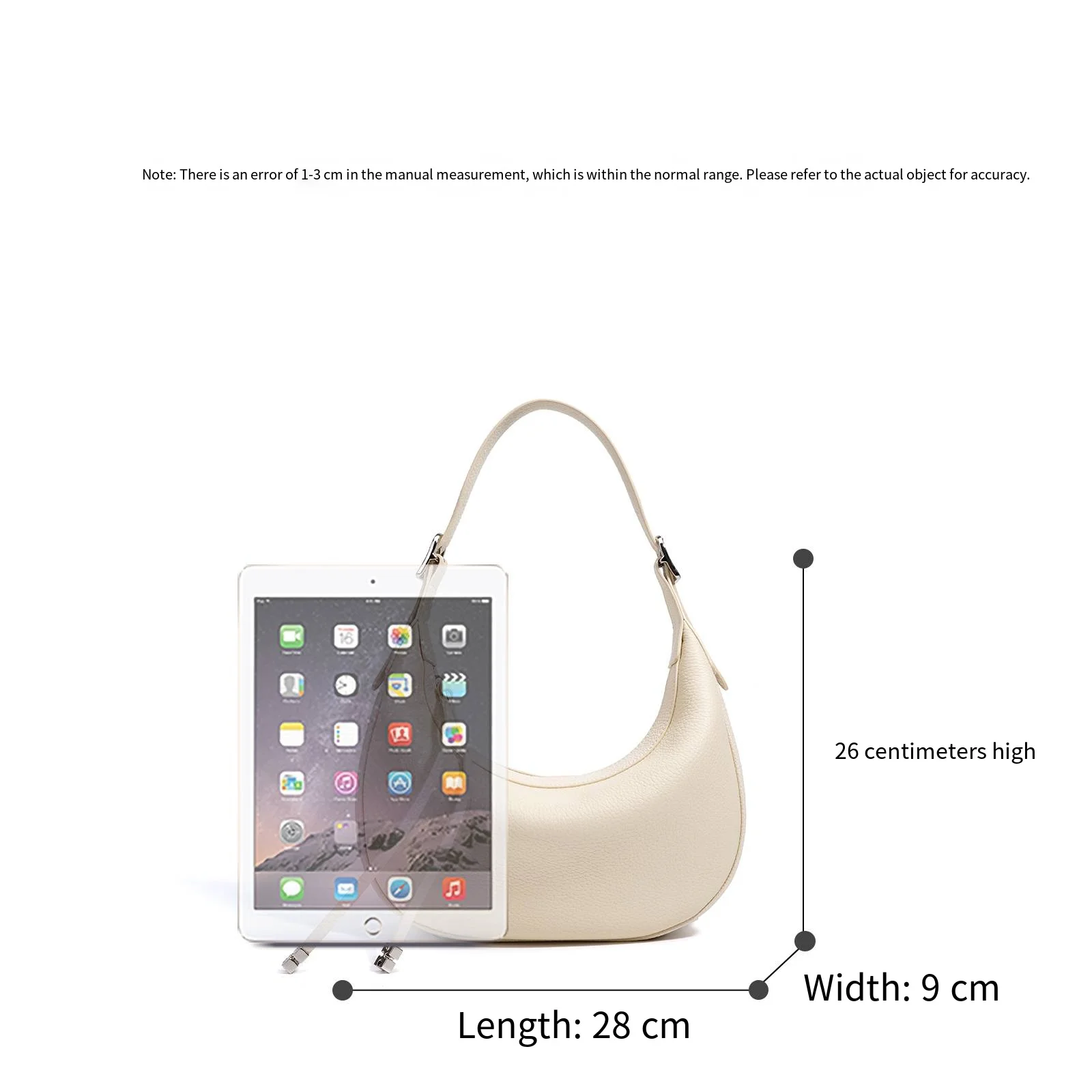 2025 المألوف بسيط المتخصصة تصميم نصف القمر حقيبة جديدة حقيبة كتف جلدية حقيقية الملمس المحمولة حقيبة كروسبودي حقيبة نسائية