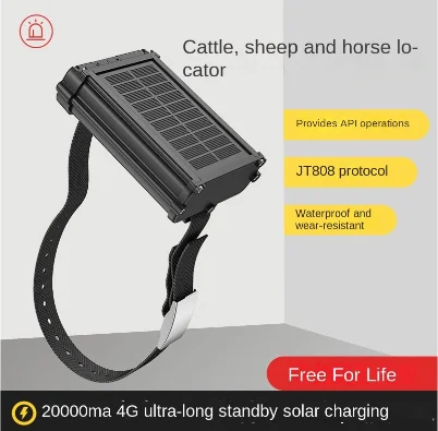 Solar Powered Location tracker Locater Heart Beat Sensor Health Track Solar tracker with API APP