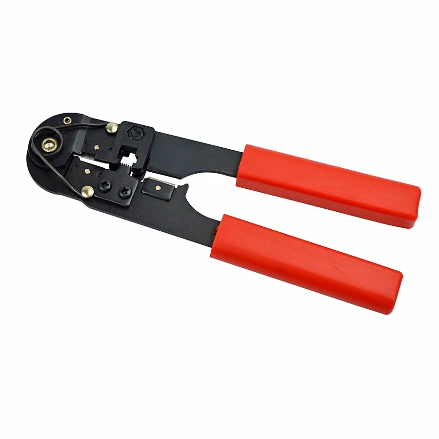EV3 RJ12 Zangen-Crimpwerkzeug 6P6C Rechtwinkliger Kabelstecker mit transparentem Kristallkopf für Datenkabel, technische Bausteine, Kabelstecker – Detail 1