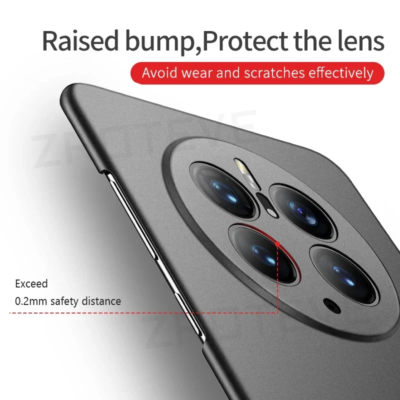 For Realme12 Pro+ Case ZROTEVE Slim Matte Hard PC Cover For Oppo Realme 11 11Pro 12Pro 12 Pro Plus Shockproof Phone Cases