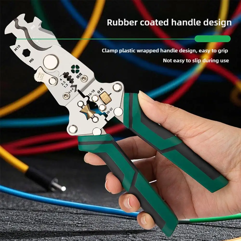 

Многофункциональные плоскогубцы для электриков для разделения проводов и зачистки проводов для электриков O5P4