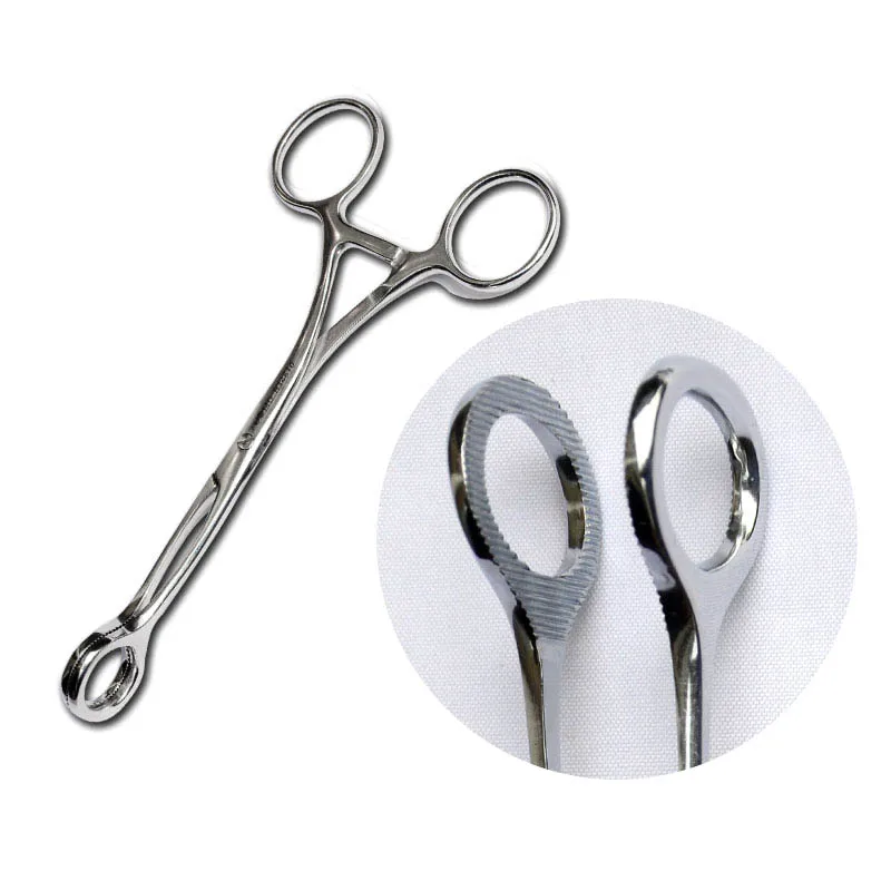 Medical Open Mouth Tongue Clamp Shanghai Golden Bell Surgery T-Stainless Steel Dental Oral Instruments