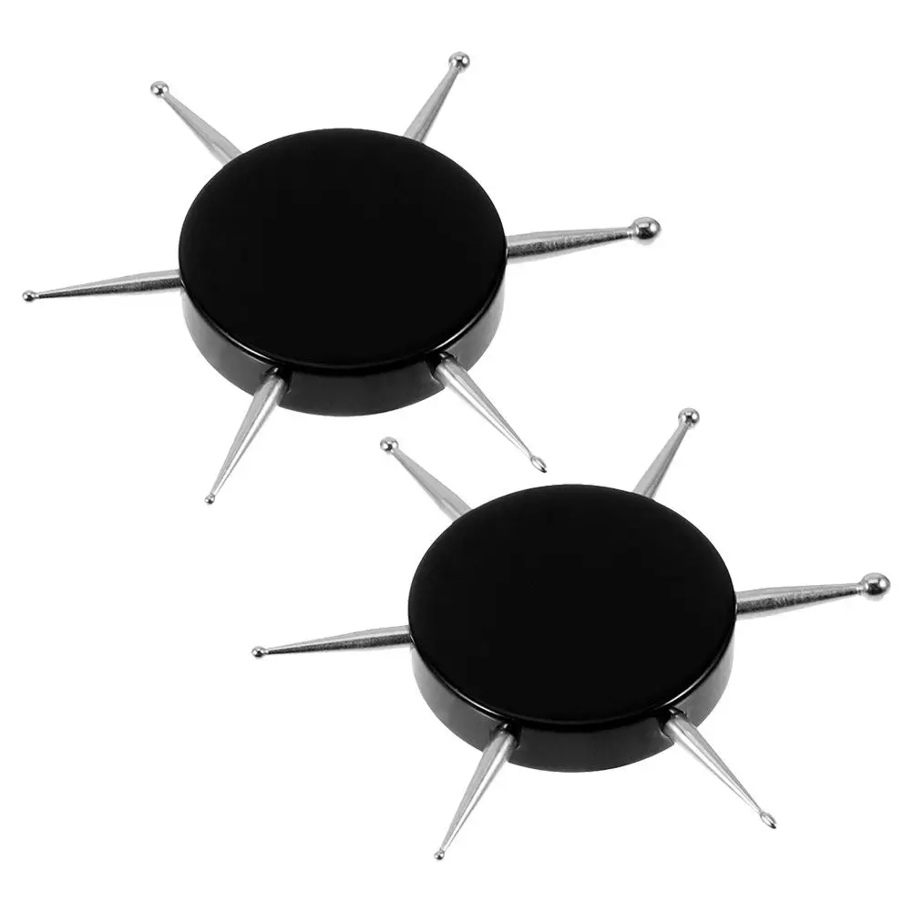 

2Pcs Professional Nail Dotting Tool 6 Size Heads Stainless Steel Handle Manicure Tools for Nail Art Creations Dotting Tools