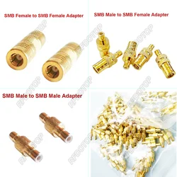 2pcs/lot SMB to SMB Male/Female DAB Car Aerial Adapter Antenna RF Connector for DAB+/FM/AM Radio Car Truck Satellite Radio