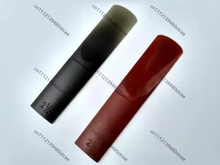ebアルトサックス用樹脂製合成リード、耐久性のあるプラスチック製サックスリード、管楽器の交換・メンテナンス用スペアアクセサリー