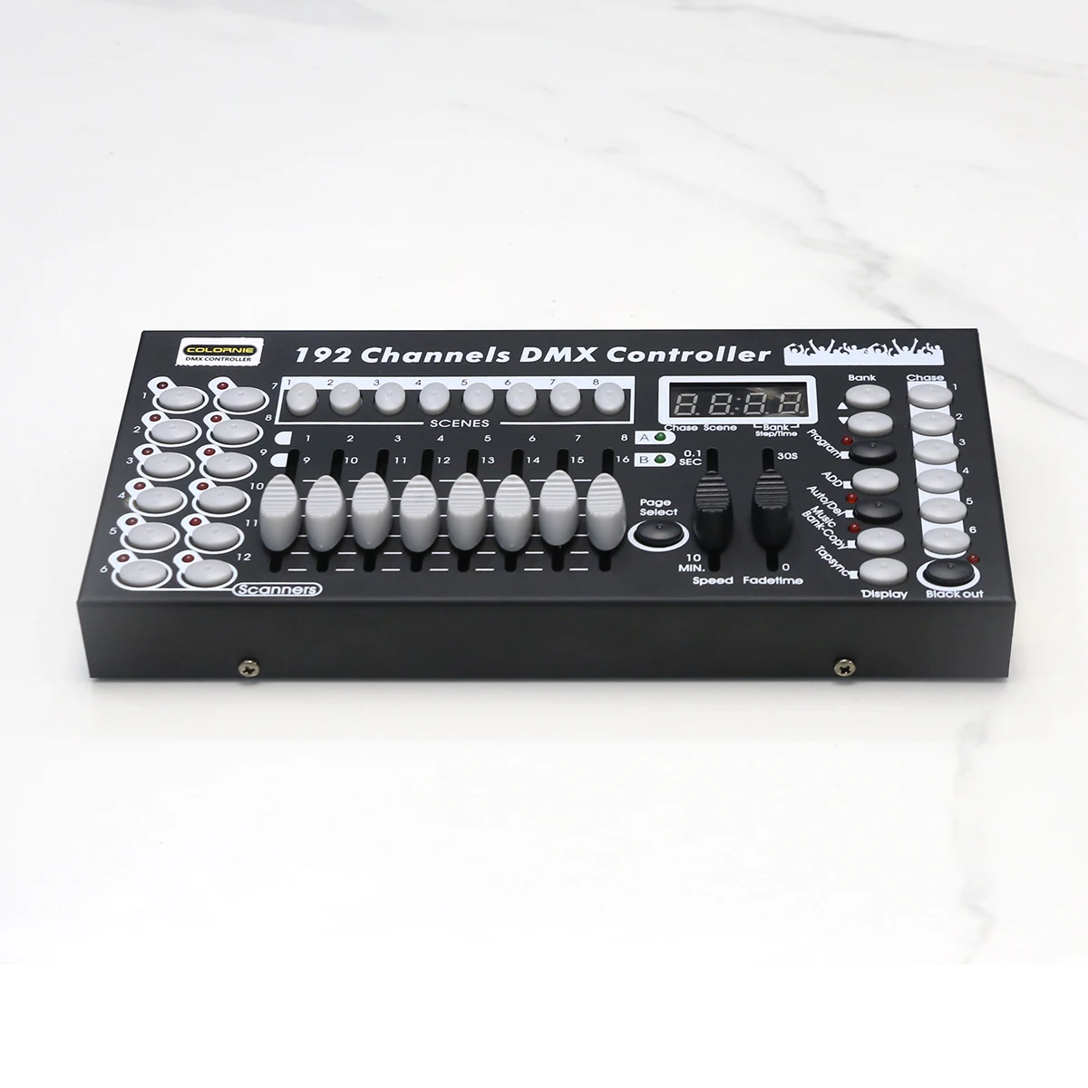 

DMX Console DJ Sound Party Projector Moving Head Laser Disco Lights Mini 192 Channels DMX Controller