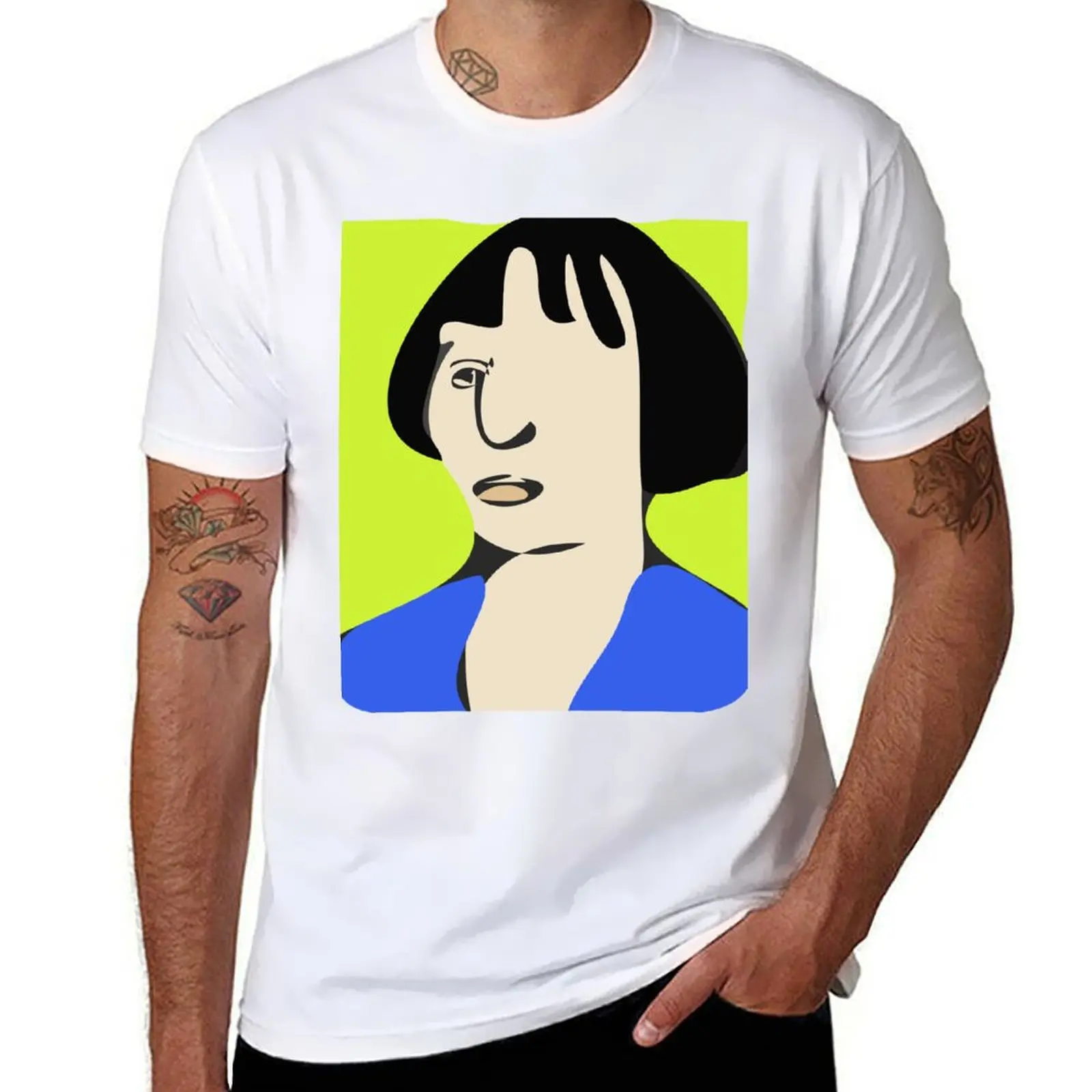 

Portrait of Alice B. Toklas T-Shirt t shirt for man 100 percent cotton t shirts cotton 100% funny t shirts man T-shirt