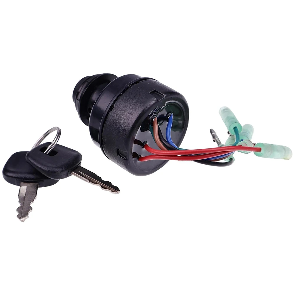 Ignition Key Switch 353-76020-3 Boat Engine for Tohatsu RC5E Easy to Install Replacement Spare Parts