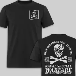 Naval SEALs DEVGRU Blue Squadron Seal Team Six T-Shirt 100% Cotton O-Neck Summer Short Sleeve Casual Mens T-shirt Size S-3XL