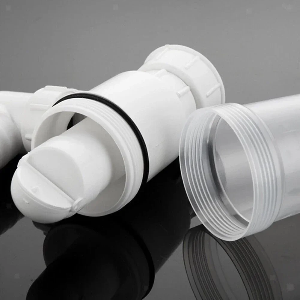 

Practical Sewer Drain Pipe Sink Hose Excellent Drainage Design Sink Strainer Drain Pipe Arbitrary Bending Drain Pipe