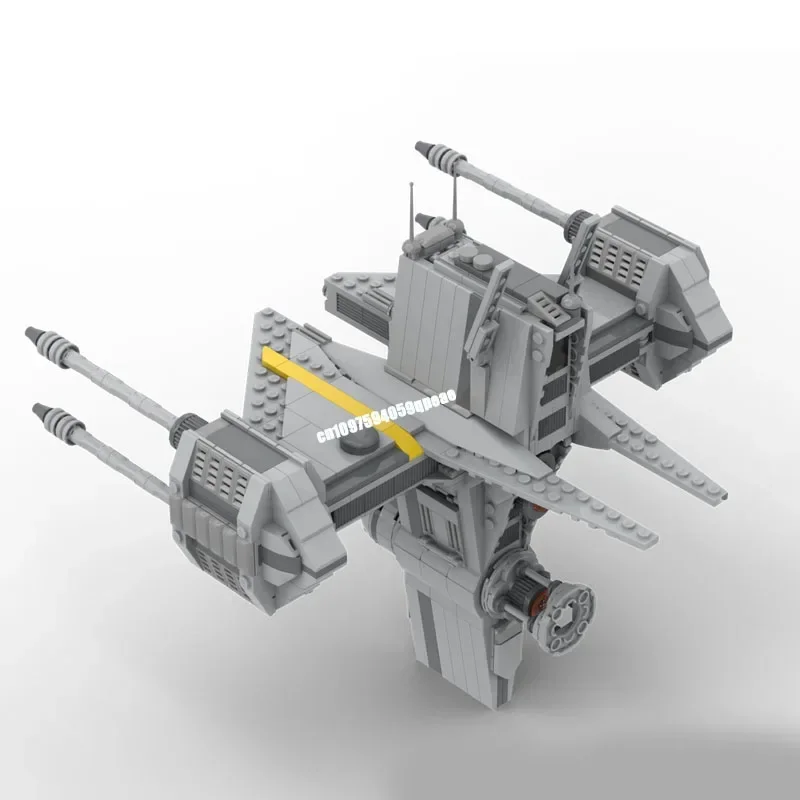 Novo 882 pçs famoso estrela batalha filme moc fragata nave espacial modelo diy ideias criativas brinquedos da criança presentes de aniversário quebra-cabeça personalizado