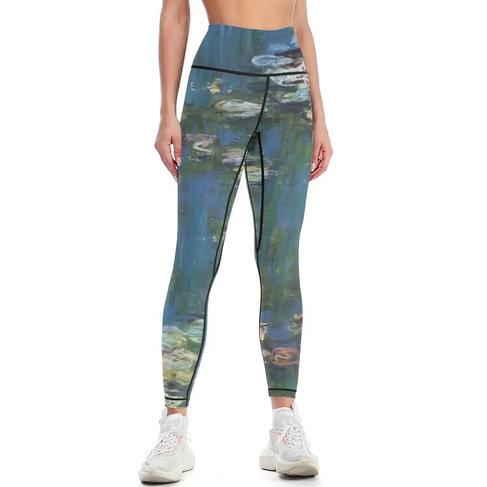 

Water Lilies by Monet Leggings Legging sexy woman for girls Women's pants sporty woman gym Womens Leggings