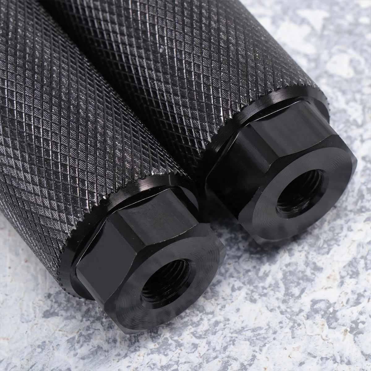 1Pair Sturdy Aluminum Alloy Bike Pegs Long Pedals for Adults Kids Repairing Cycling Accessories Alloy Peg