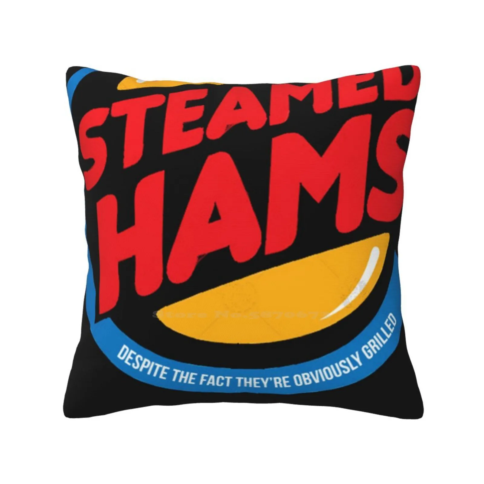 Steamed Hams Throw Cushion Pillow Cover Back To Winnipeg Bart Bottom Burgers Dignity Homer Mc Donalds Skinner Steamed Hams