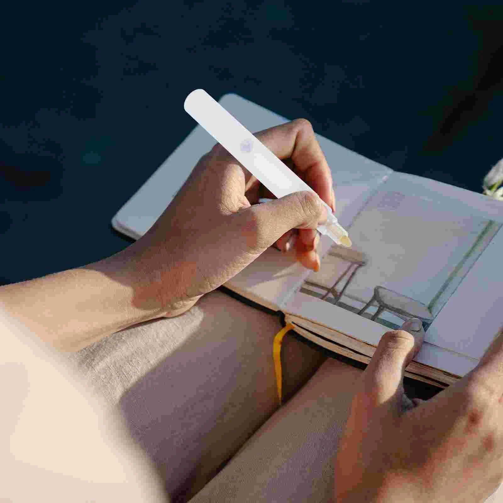 4 Pcs Refillable Paint Pen Multifunctional Nibs Empty Marker Points Graffiti Markers Pens Shell Oil Paintbrush