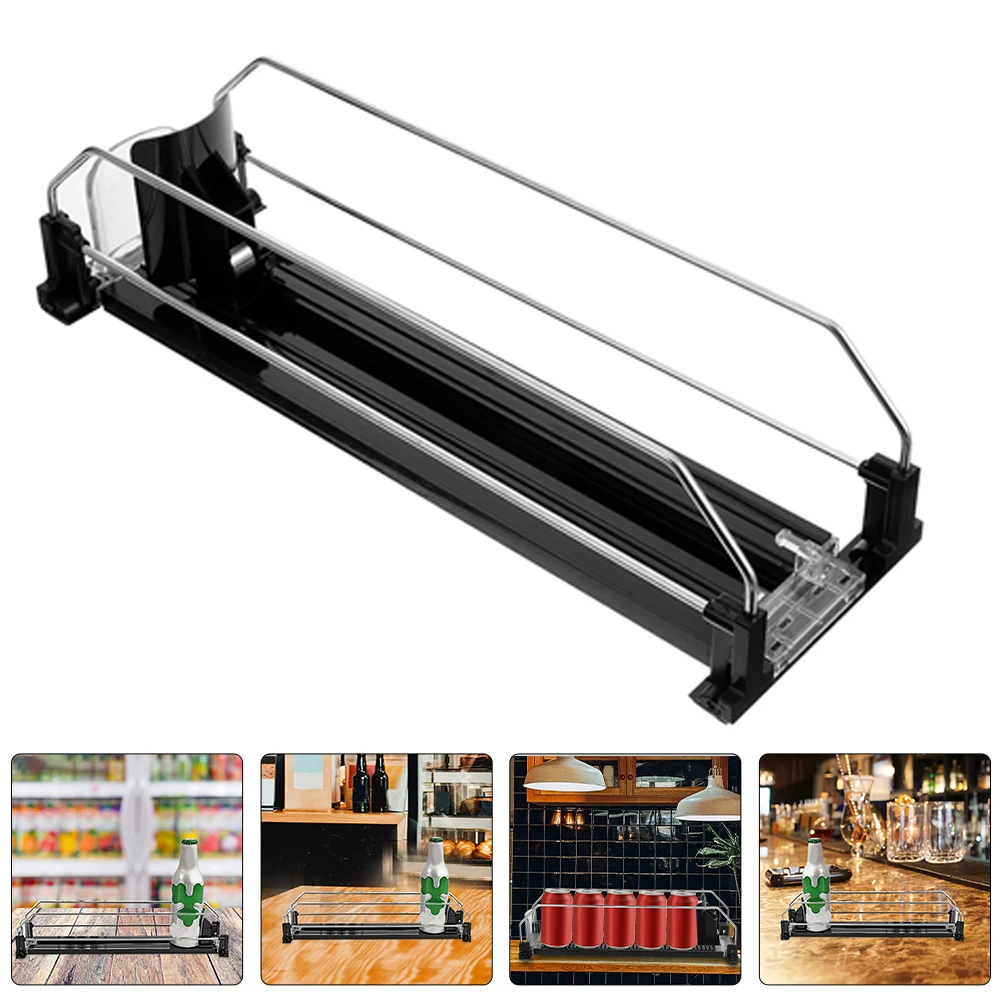 

Drinks Dispenser ganizer 410MM Automatic Pusher for Refrigerator Fridge Soda Can Kitchen Appliance Display Cabinet