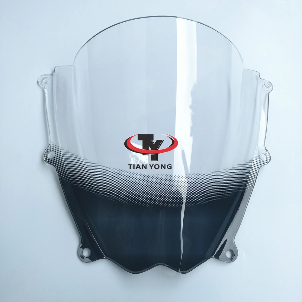 For Suzuki GSXR1000 GSXR 1000 K7 Motorcycle Double Bubble Windscreen Windshield Shield Screen 2007 2008