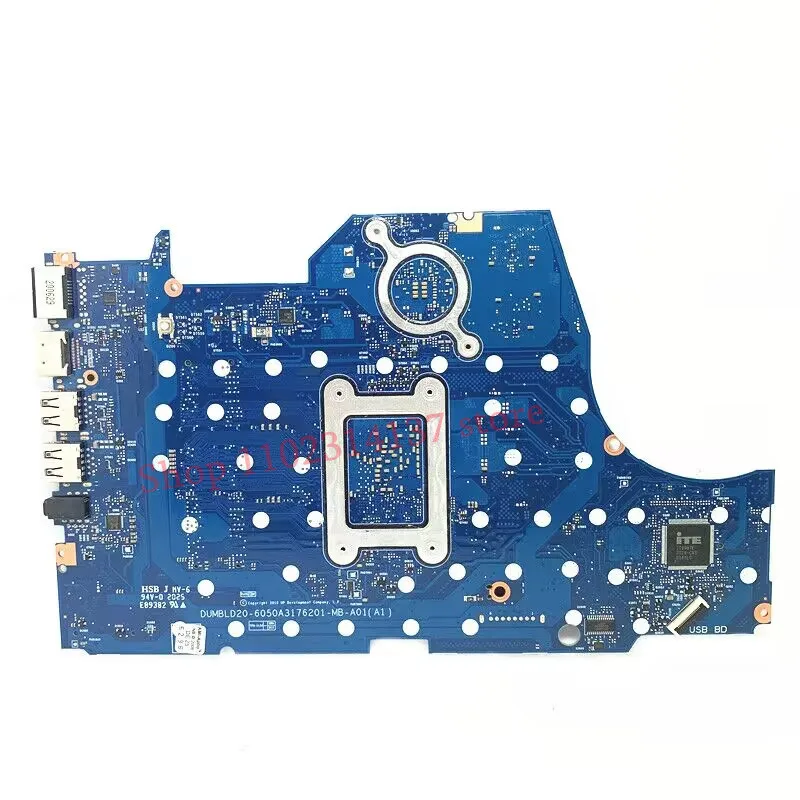 ل HP 17-CA L87456-601 L87458-601 مع AMD 3150U وحدة المعالجة المركزية 6050A 3176201 -MB-A01(A1) اللوحة الأم للكمبيوتر المحمول 216- 0889018   تم اختبارها بالكامل بنسبة 100% بشكل جيد