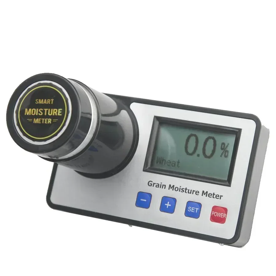 -9.9% ~ +9.9%，Authentic guarantee Grain seeds Moisture Meter Wheat Maize Beans Rice Moisture Meter GM006