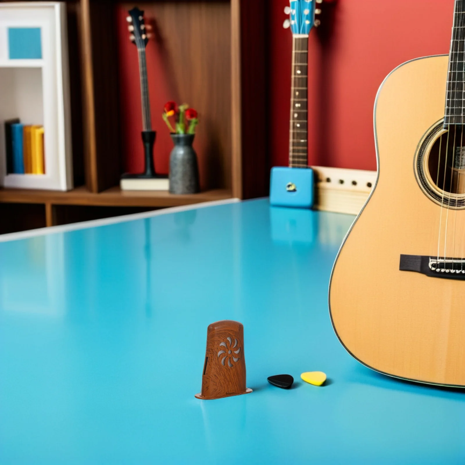 

2Pcs Portable Guitar Humidifier Acoustic Soundhole Moisture Controller Prevents Cracks Universal Fit for Folk Ukulele Violin