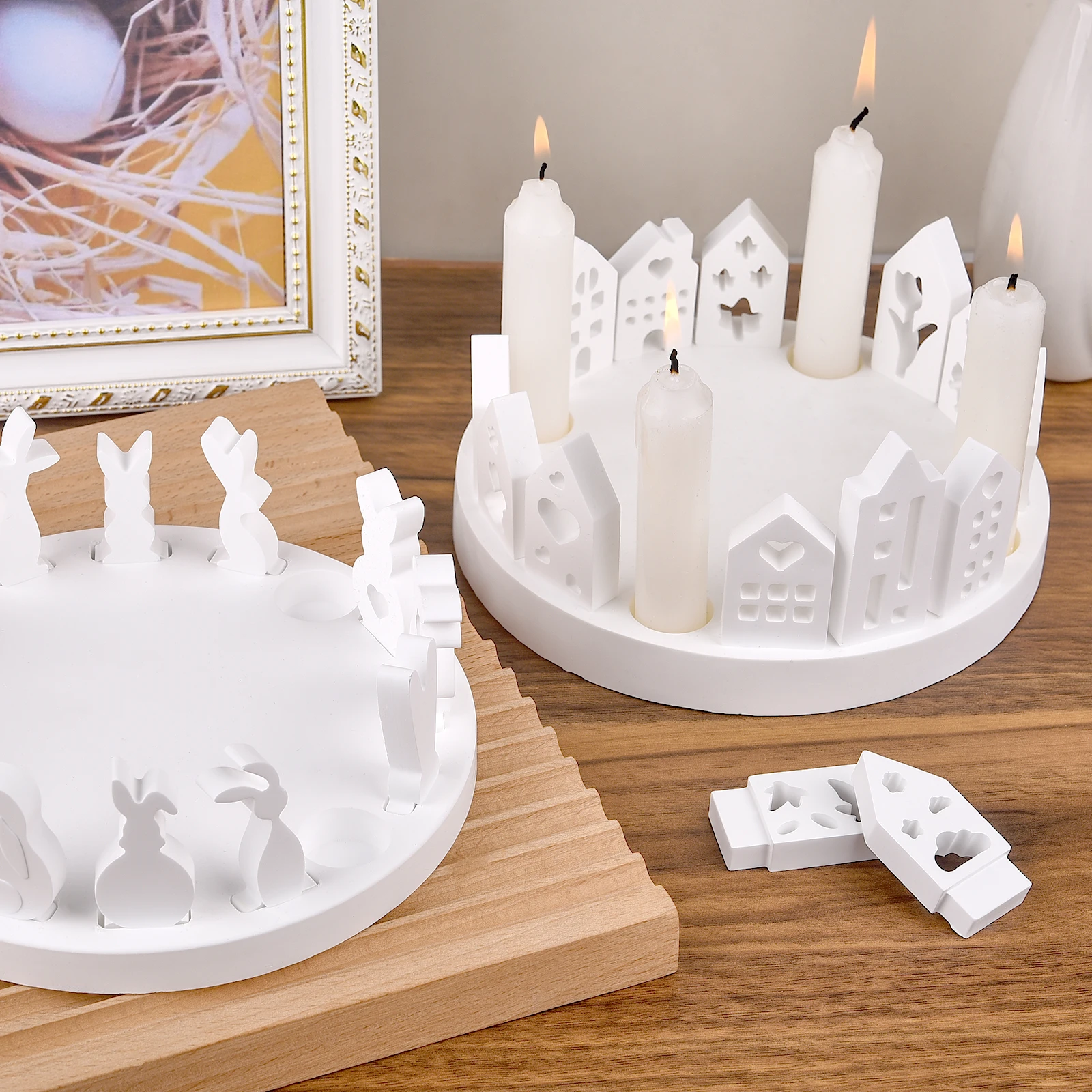 Hollow House Candle Tealight H - огляд і ціна Art Craft House Making