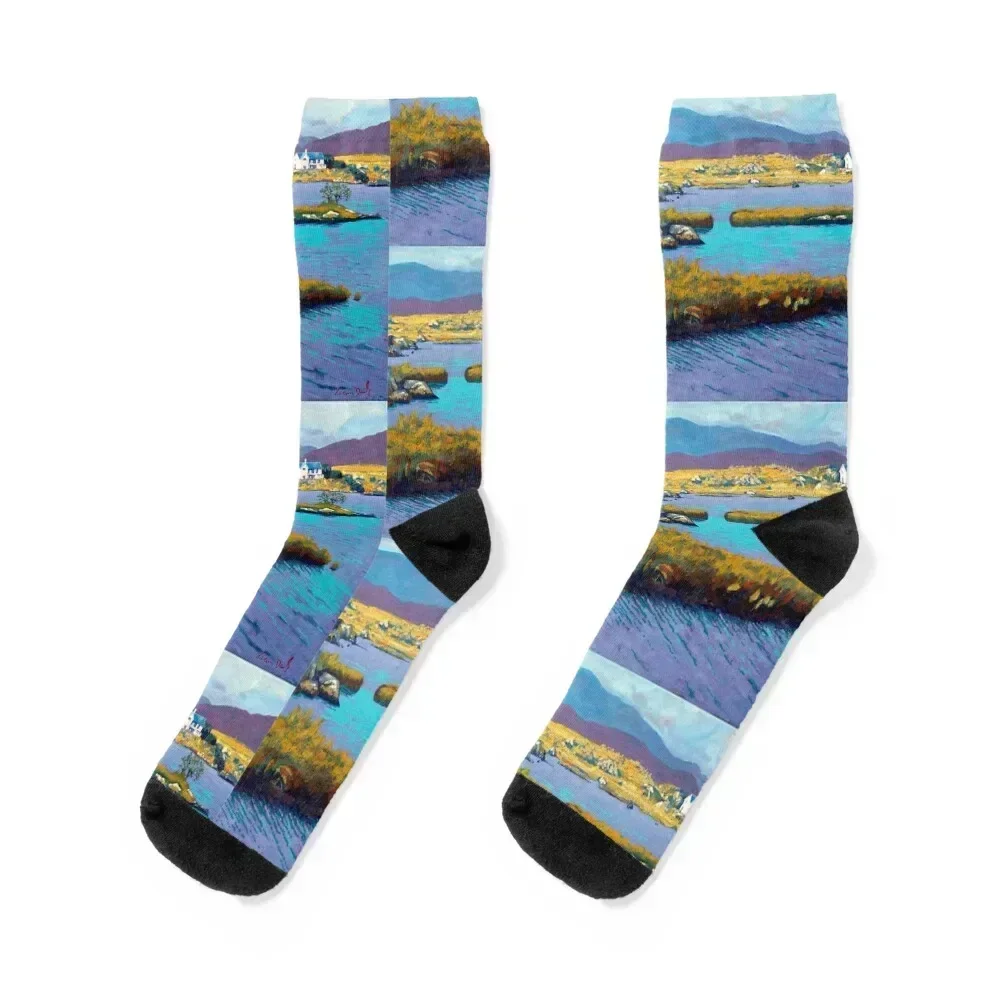 

Lough Nafurnace, Galway, Ireland. Socks happy set Antiskid soccer Socks For Men Women's