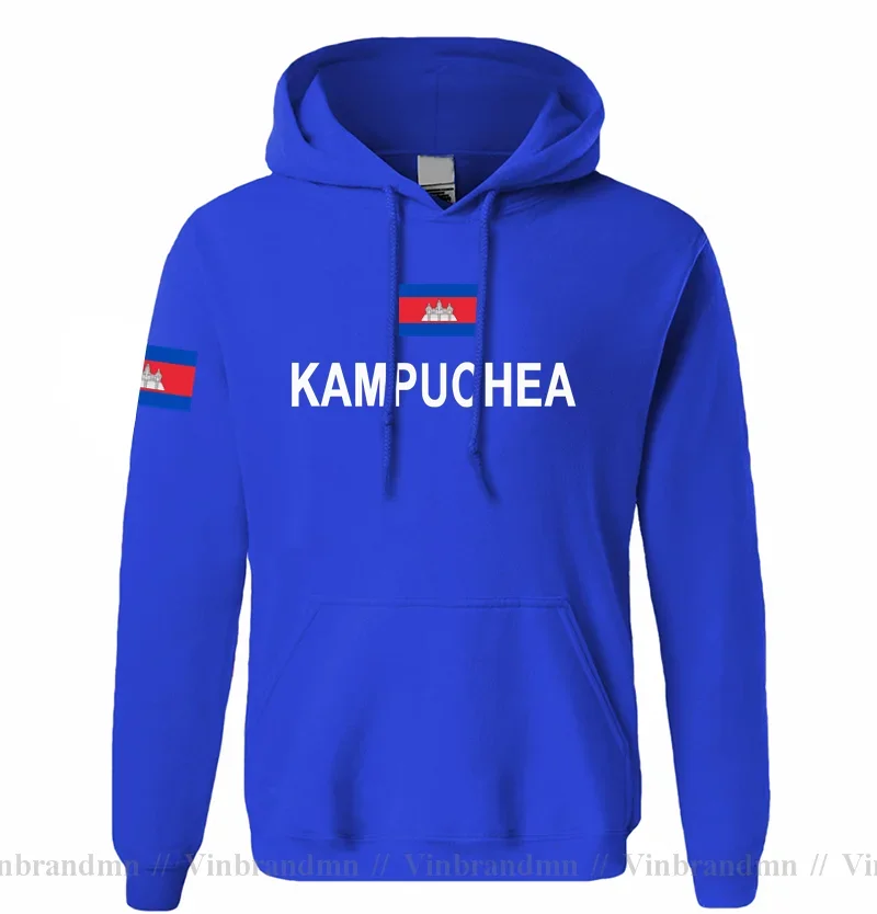 Cambodia Kampuchea hoodies men sweatshirt sweat new hip hop streetwear tracksuit nation footballer sporting KHM Cambodian Khmer