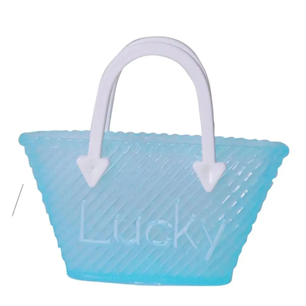Sac à dos de poupée en coton pour maison de poupée, sac à main Min, sac de Shopping porte-bonheur mignon, bricolage, Mini sac à main de poupée princesse pour fille