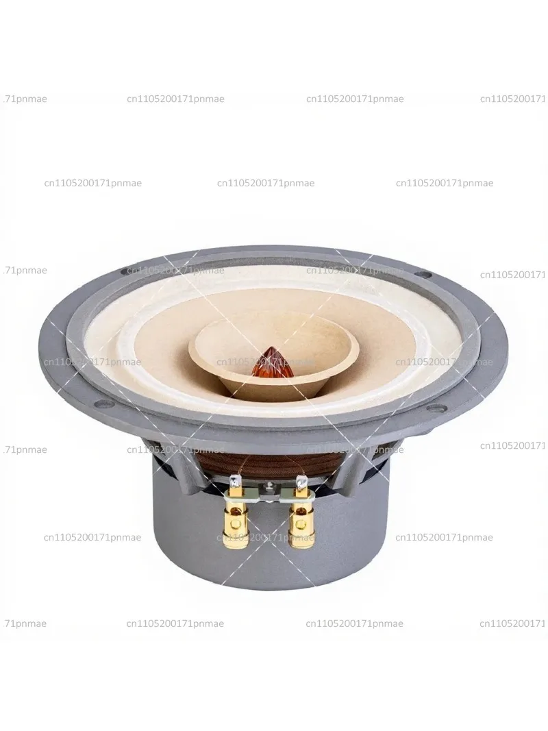 8 Inch 8 Ohm Full Range HiFi Speaker, Home Audio DIY Woofer for Bookshelf Speaker