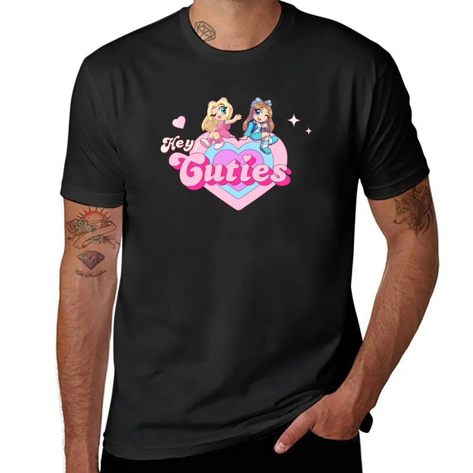 Mackenzie Turner Hey Cuties T-Shirt vintage clothes oversized mens graphic t-shirts anime