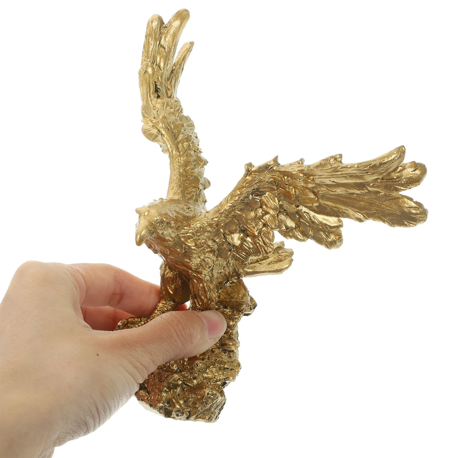 

Resin Office Desktop Ornament Simulation Desktop Animal Sculpture Resin Eagle Tabletop Eagle Decoration Large