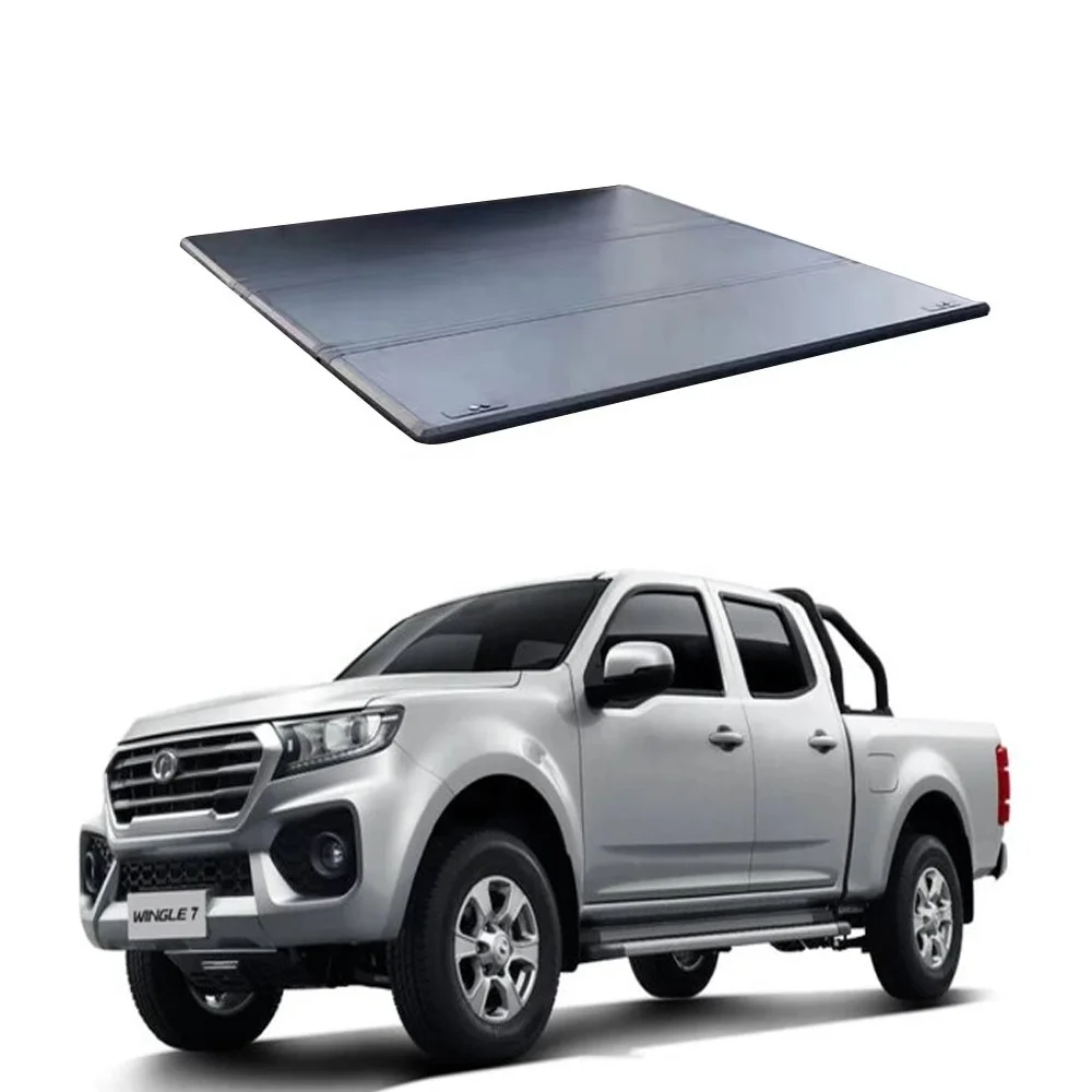 New pickup trifold tonneau cover for GWM Wingle 7 Hard Tri-fold Tonneau Cover