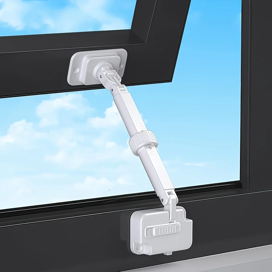 

1PC Childproof Locks Anti-cracking Window Locks No-punch Window And Door Locks Childproofing Baby Protection Products