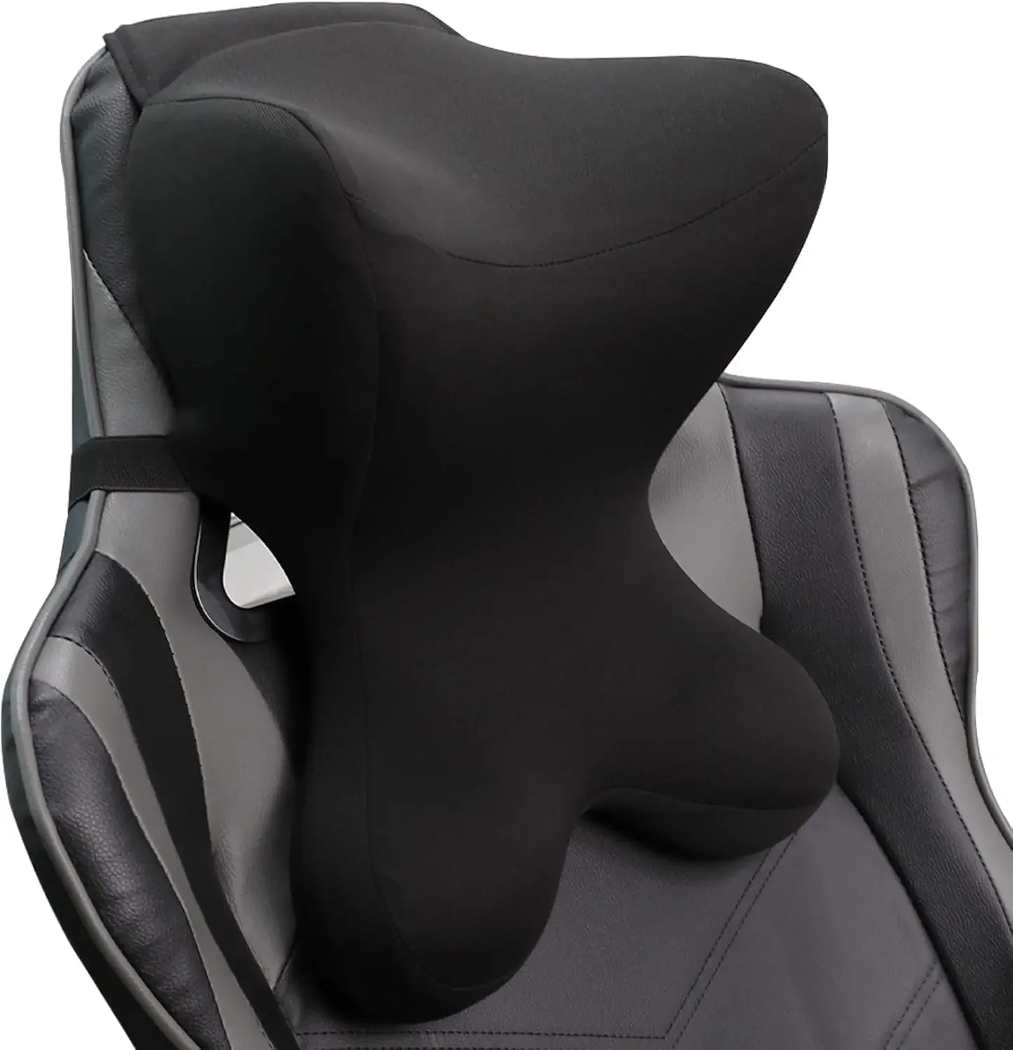 

Car Neck Pillow for Driving Seat Car headrest Pillow/Gaming Chair Pillow with Adjustable Strap Removable Cover Ergonomic Design