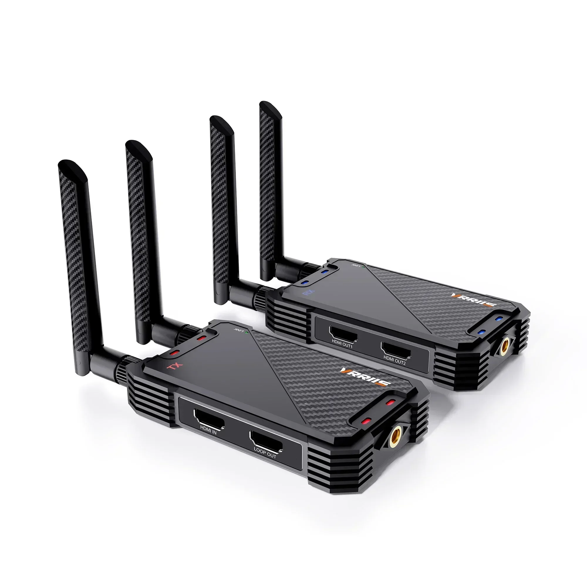 400M Wireless HDMI Extender Video Transmitter and Receiver Screen Share Dual Display for Laptop PC TV Box Camera To TV Projector