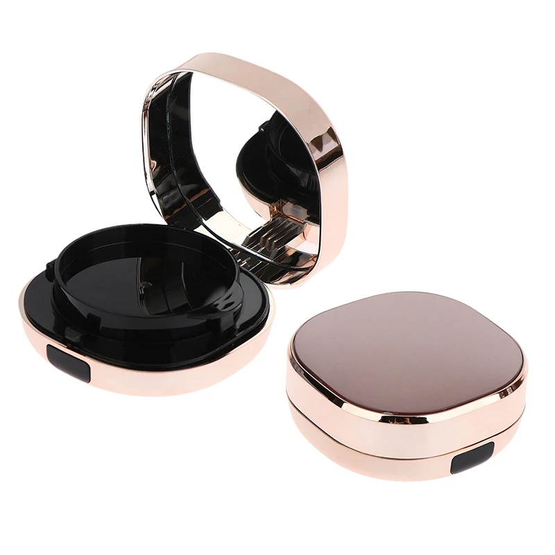 Modieuze Luchtkussen Foundation DIY Box Mini Leuke Lege Bladerdeeg Box Draagbare Spiegel Voor Bb Cream Cosmetische Make-up Case Container