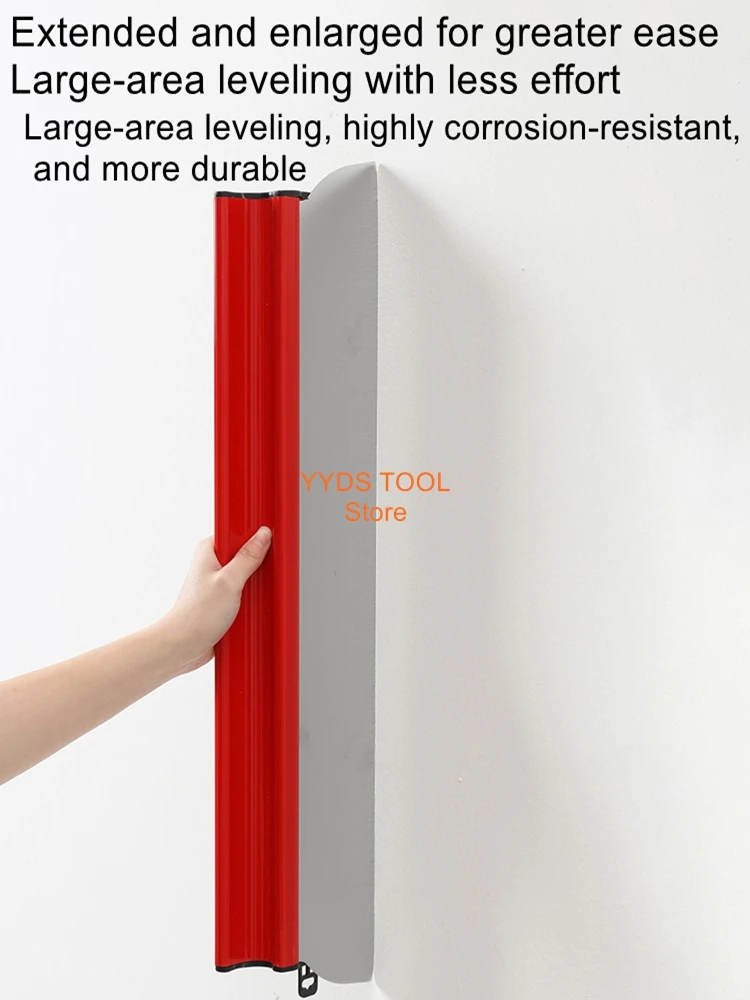 25cm-120cm Trowel Set Stainless Steel Trowel Plastic Putty Knife Large Leveling Trowel Plastering Trowel