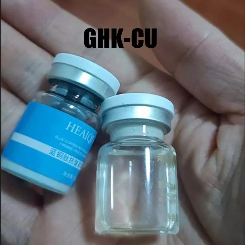 High Purity GHK-Cu Blue Copper Peptide, Anti-Aging & Skin Firming Essence Deep Hydration  RestoreFacial Care Powder