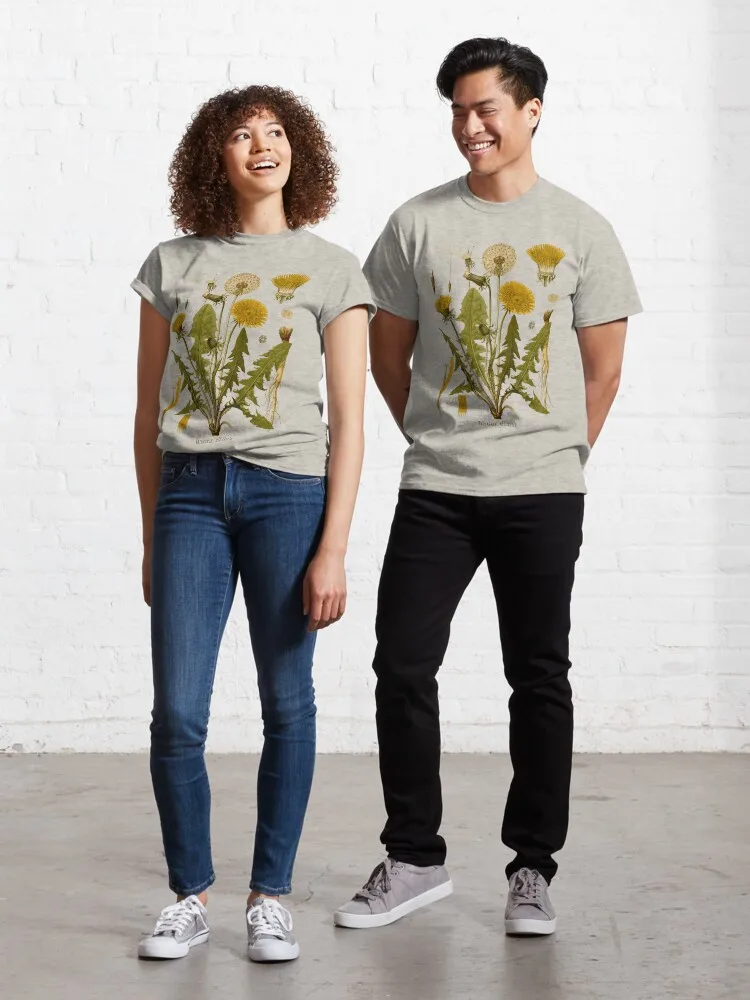 Dandelion Classic T-Shirt Men Women Clothes Oversized Cotton Tees