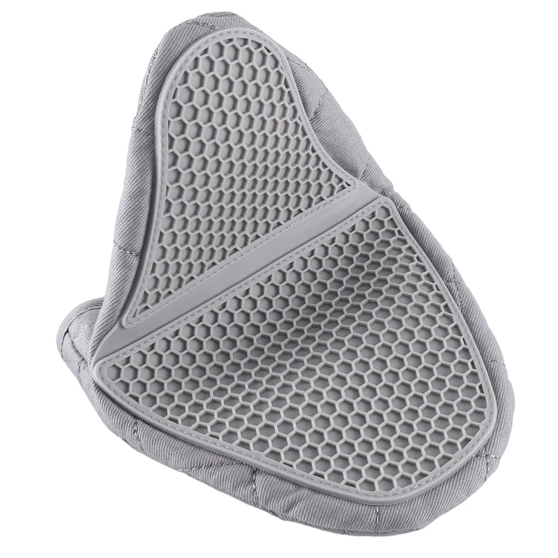 Guantes de algodón aislados, juego de pinzas de silicona para manos, almohadilla de aislamiento para horno microondas, antiquemaduras, mejores ofertas