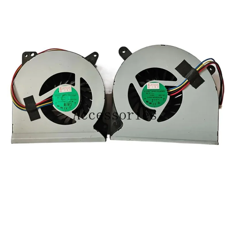 

NEW CPU GPU Cooling Fan Cooler For Asus G750 G750JW G750J G750JY AB07512HX26DB00 AB08812HX26DB00 DC12v Thickness：25mm