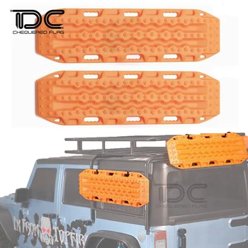 Tablero de Escape 2 uds 1/10 coche trepador de control remoto piezas accesorios rescate pistas antideslizantes estera para Redcat Bronco Defender D90 G63 AXIAL