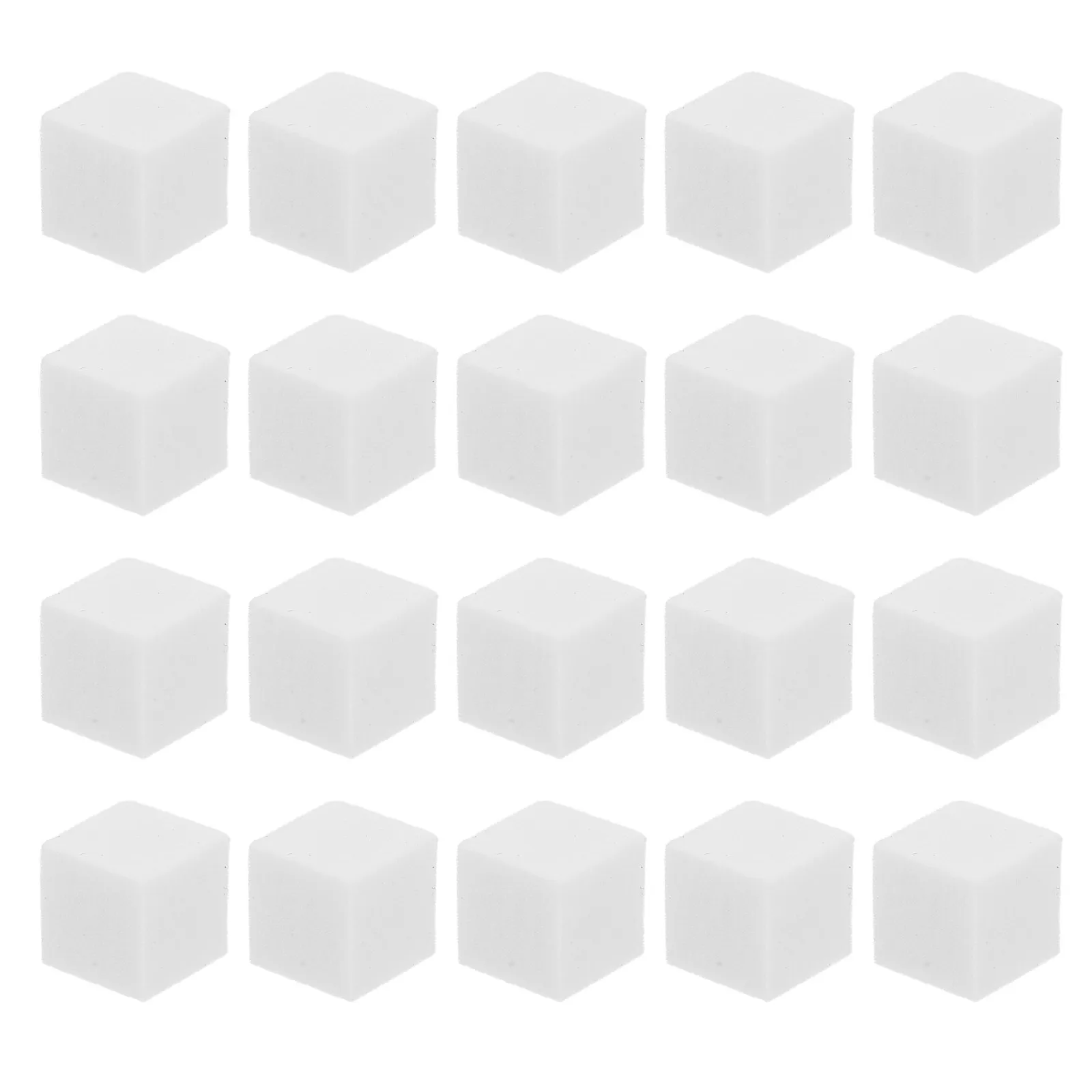 

200 шт. белых мини-кубиков из губки, мягкие квадратные блоки для поделок, губчатые кубики для DIY-проектов, для сувениров на вечеринки, для лепки из глины