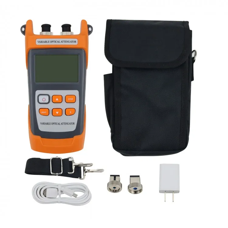 

Handheld Variable Optical Attenuator Optical Multimeter Digital LCD Screen NK305 60DB