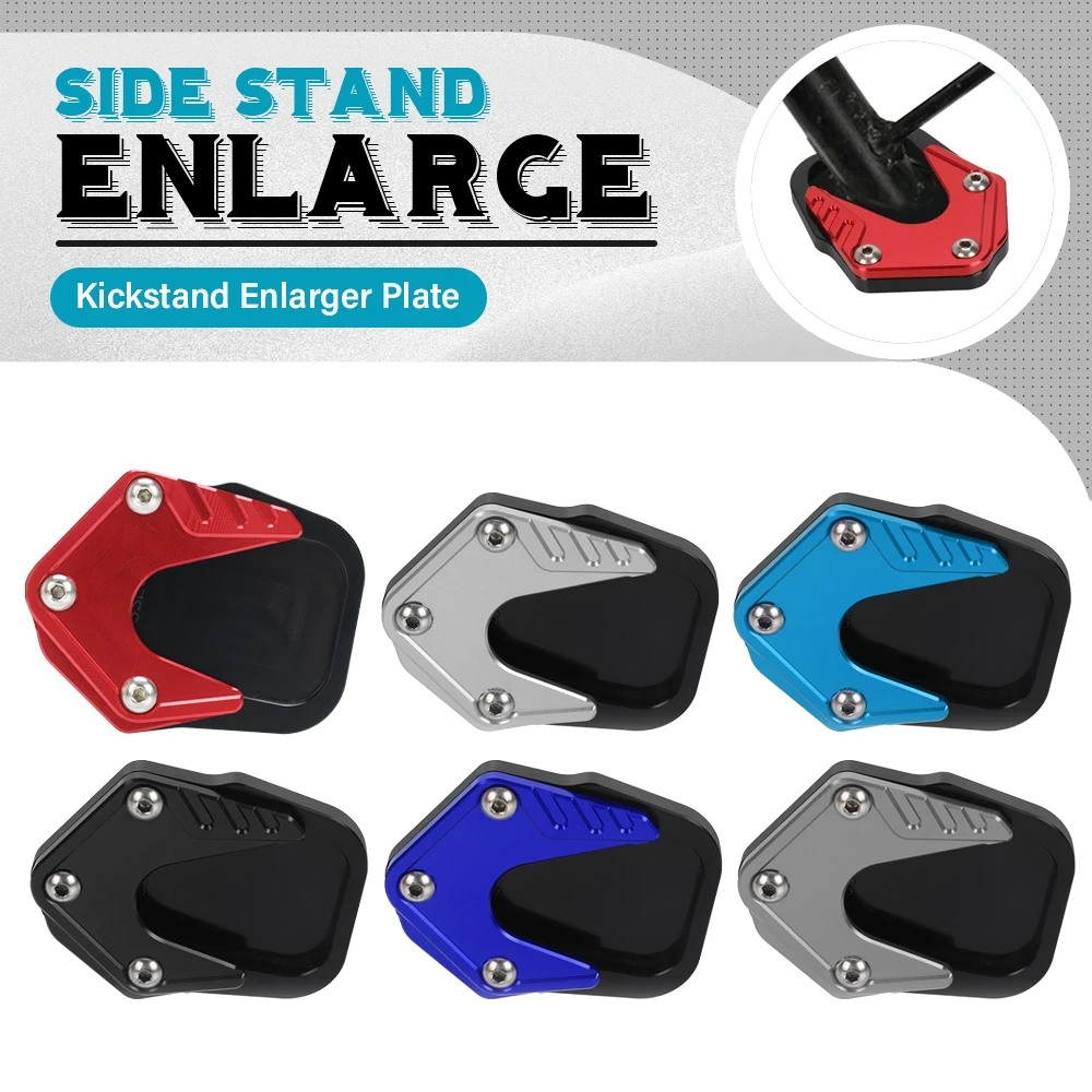 

For CFMOTO 650MT 650TR-G All Years For CF 250NK 2022 2023 Kickstand Extension Plate Motorcycle Side Stand Enlarger Foot Pad Part