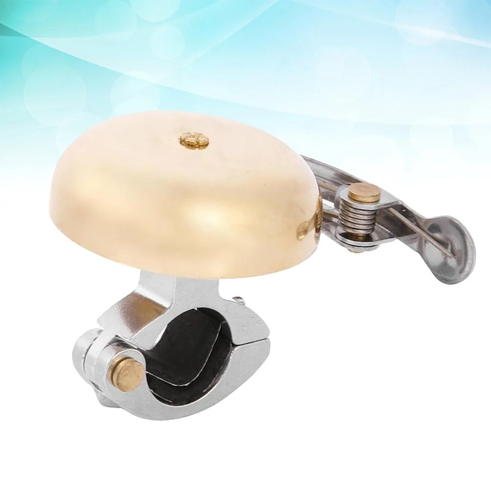 

Vintage Copper Bike Bell Loud Sound Cycling Ring Bell Horn for Mountain Road Folding Bike Safety Warning