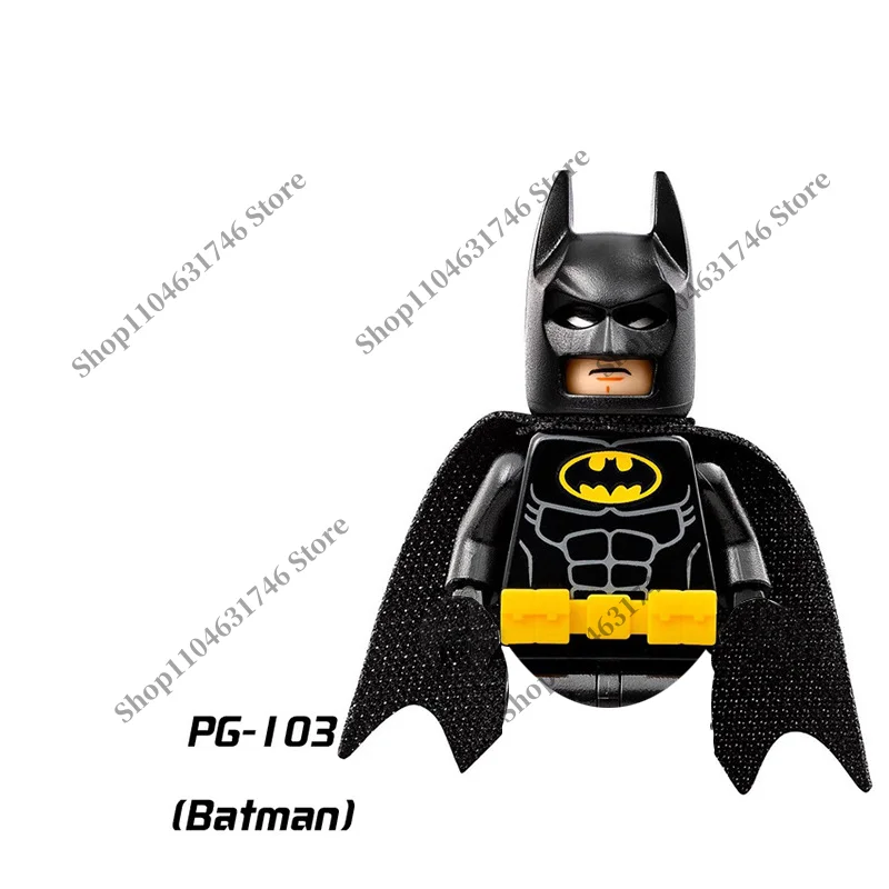 Kostbare Bausteine als Geschenk, Superhelden Green Arrow, Batman, Flash, Superman, Ziegelstein-Bausteine, Weihnachtsgeschenk