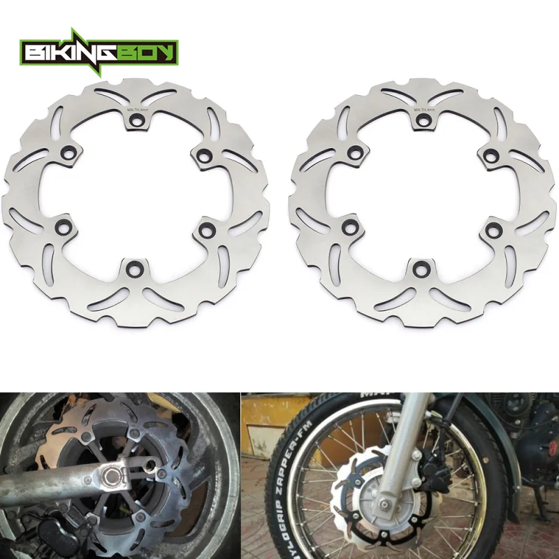 BIKINGBOY Front Brake Discs Disks Rotors CBR500F CBR600F 87 88 89 90 CBR600F SuperSport 91 92 93 94 VFR400R 87 88 VFR400Z 86 87